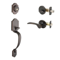 Copper Creek Heritage Handleset, Kash Right Hand Lever Int. Trim, Tuscan Bronze HZ2610XKLR-TB